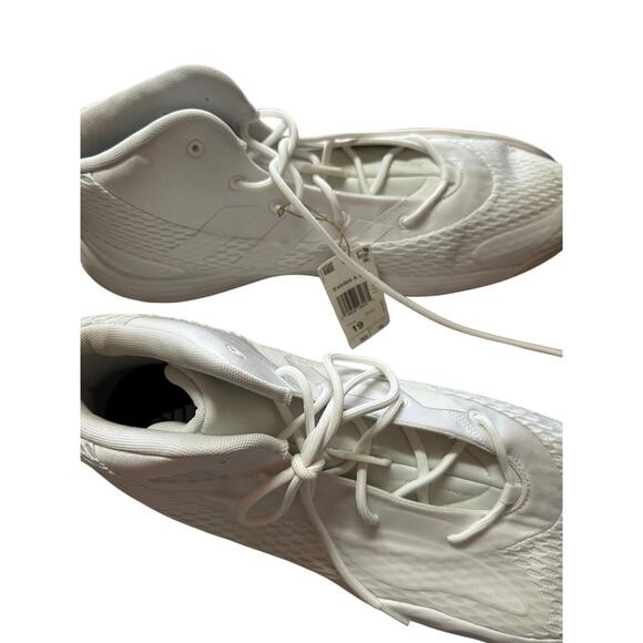 Adidas Men’s Exhibit A Mid 2 Basketball Shoes Sz 19 779001 White Nwob main image 7